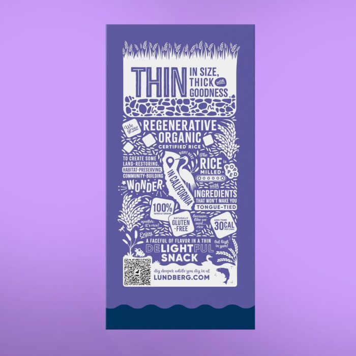 lundberg organic thin stackers salt free pack