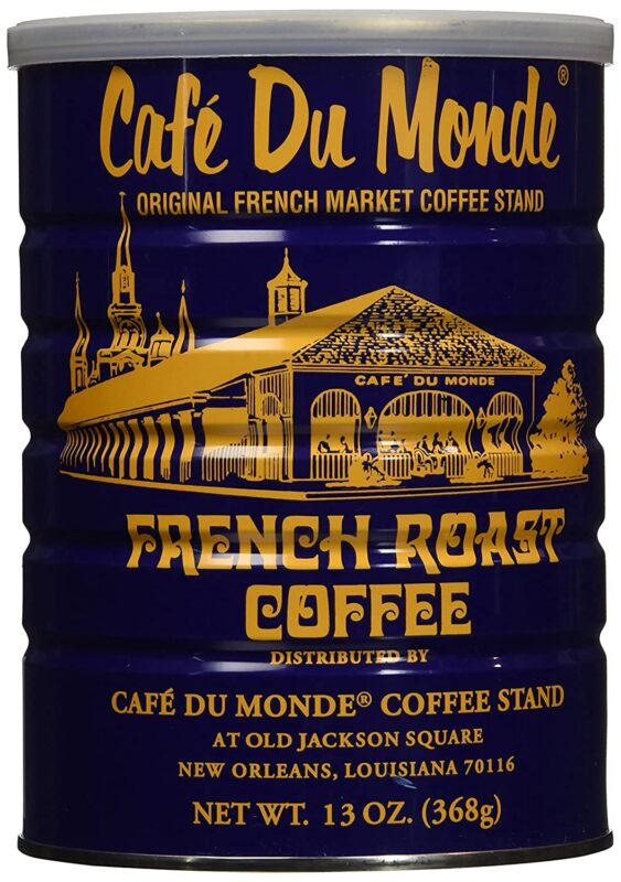 cafe du monde french roast dark coffee
