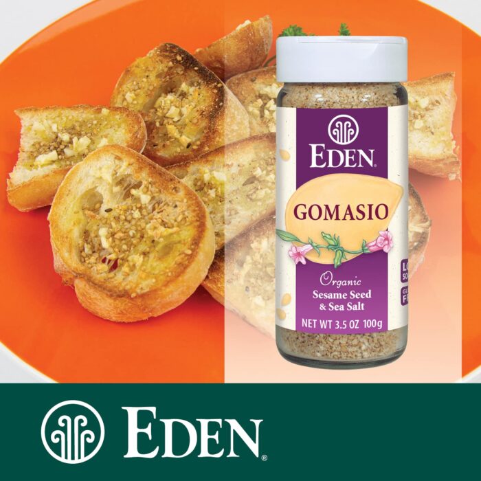 eden gomasio sesame & sea salt seasoning image