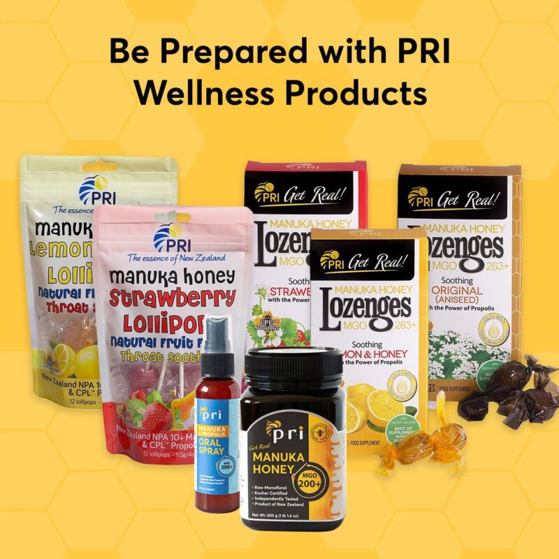 pri manuka honey raw new zealand monofloral 500g