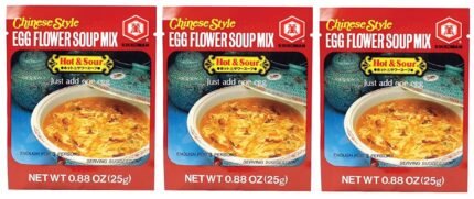 kikkoman soup egg flower hot & sour