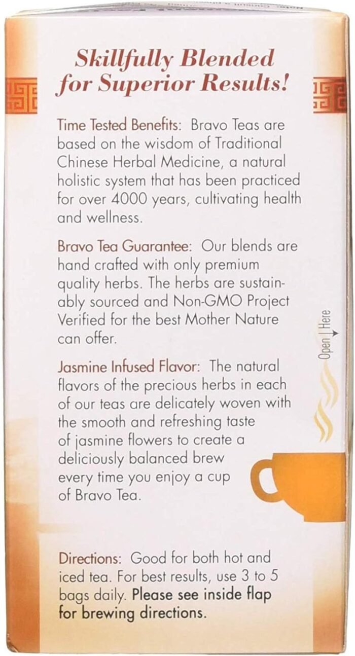 Bravo Tea Reishi Liver Health Caffeine Free