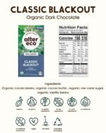 alter eco classic blackout dark chocolate bar pack image