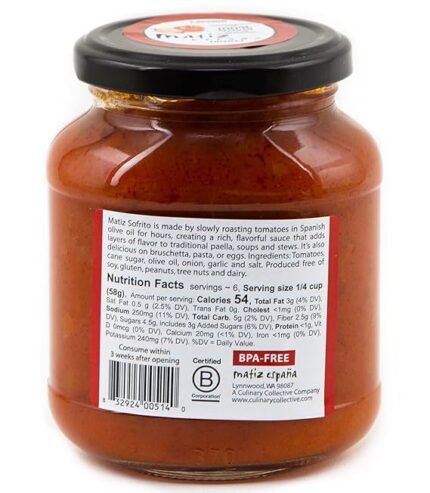 matiz sofrito traditional valenciano paella base