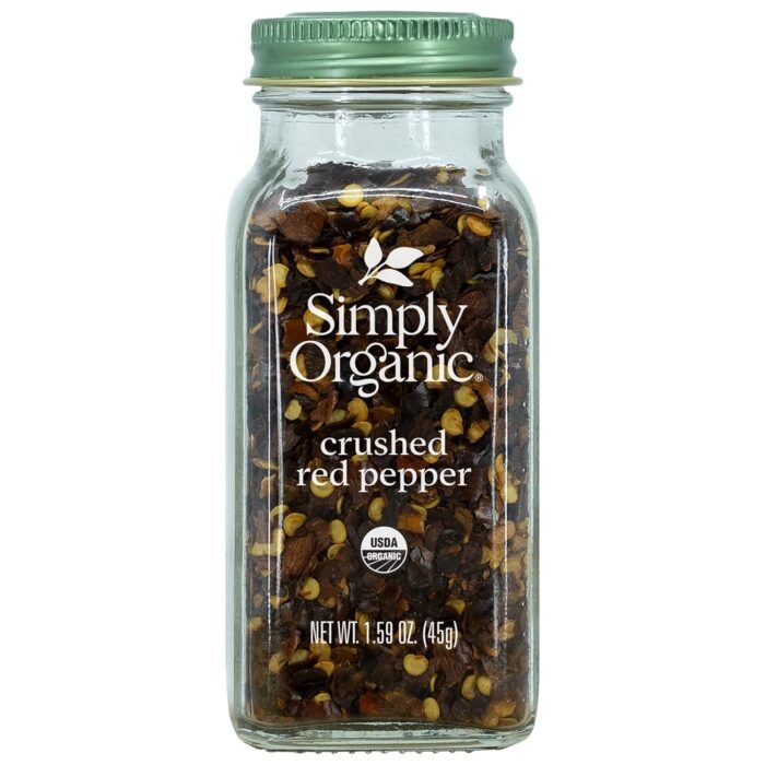 simply organic red papper crushed organic