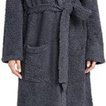 barefoot dreams cozychic size 1 state blue adult robe image