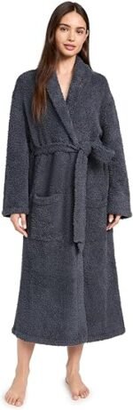 barefoot dreams cozychic size 1 state blue adult robe image
