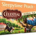 celestial seasonings sleepytime peach herbal tea pack