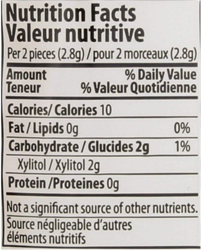 pur bubble gum sugar free pack