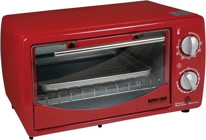 Better Chef 9-Liter Toaster Oven Broiler, White