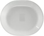 corelle oval platter white image