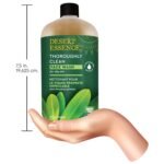 desert essence face wash with tea tree oil bottle image
