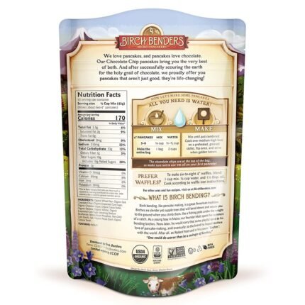 birch benders organic chocolate chip mix pack