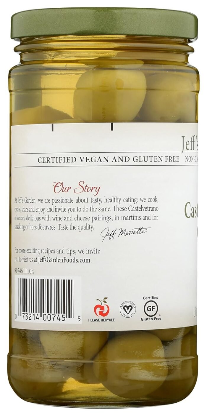 jeffs naturals whole castelvetrano olives image