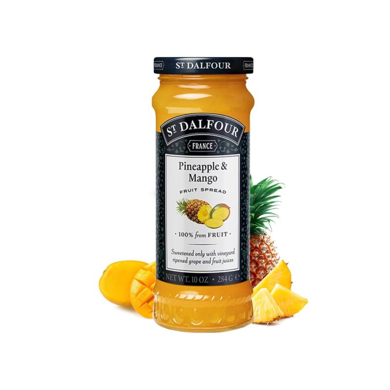 st dalfour pineapple & mango fruit spread
