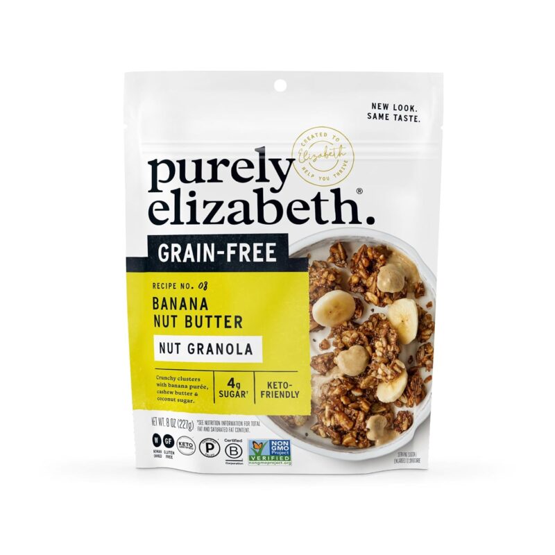 purely elizabeth granola banana nut butter pack