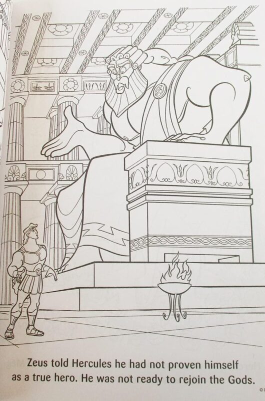 hercules colortivity activity book image