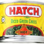 hatch diced hot green chilies