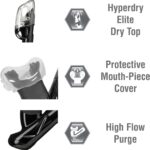 tusa sport serene mask and dry snorkel set black image