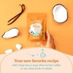 four sigmatic vanilla coconut coffee creamer pack