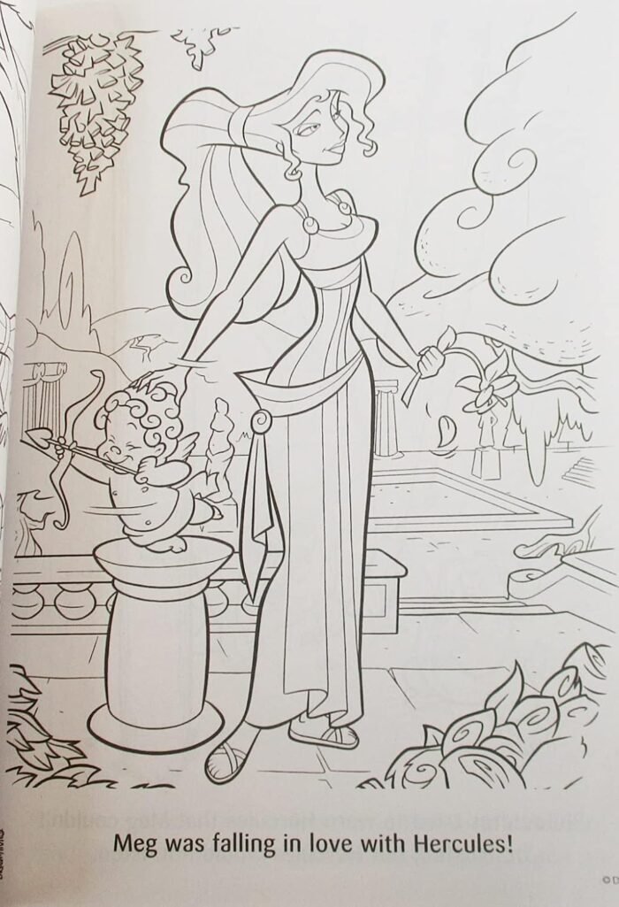 hercules colortivity activity book image