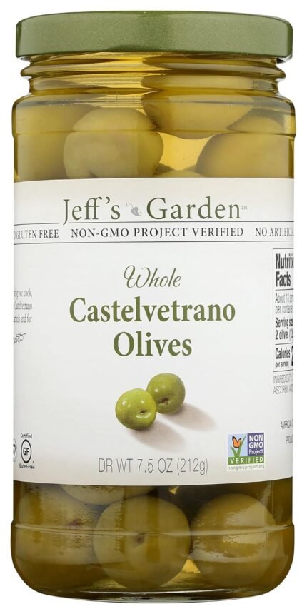 jeffs naturals whole castelvetrano olives image