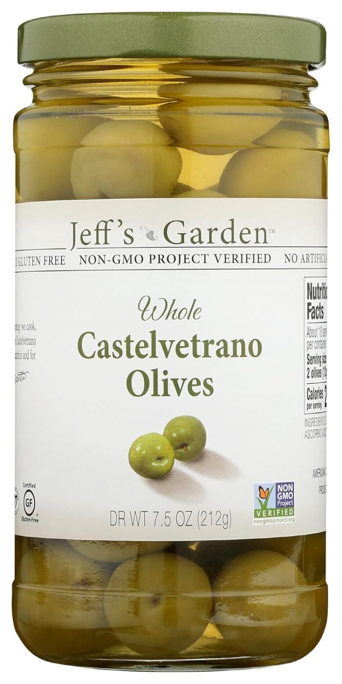 jeffs naturals whole castelvetrano olives image