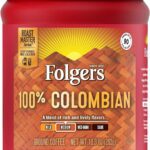 folgers 100% colombian coffee
