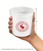 birthday cake flavored gourmet cotton candy image