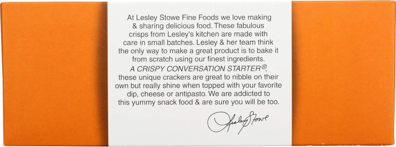 lesley stowe salted date and almond crackers pack