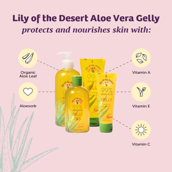 lily of the desert aloe vera gelly moisturizer image