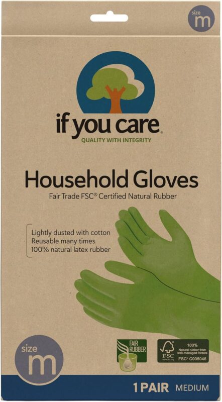 if you care household gloves 1 pair medium image