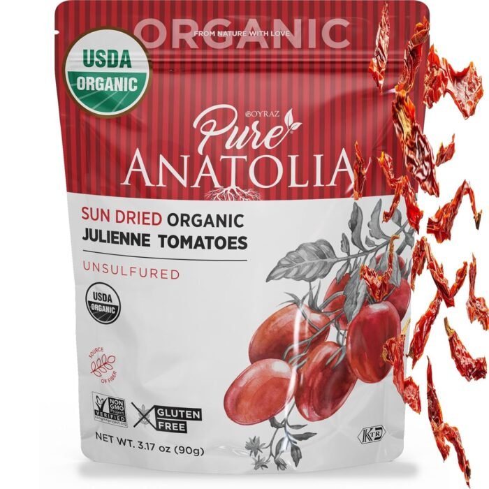 pure anatolia organic sun dried tomatoes pack