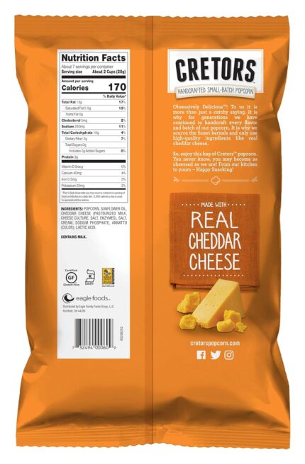 gh cretors just the cheese corn popcorn pack