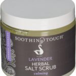 soothing touch lavender herbal salt scrub image