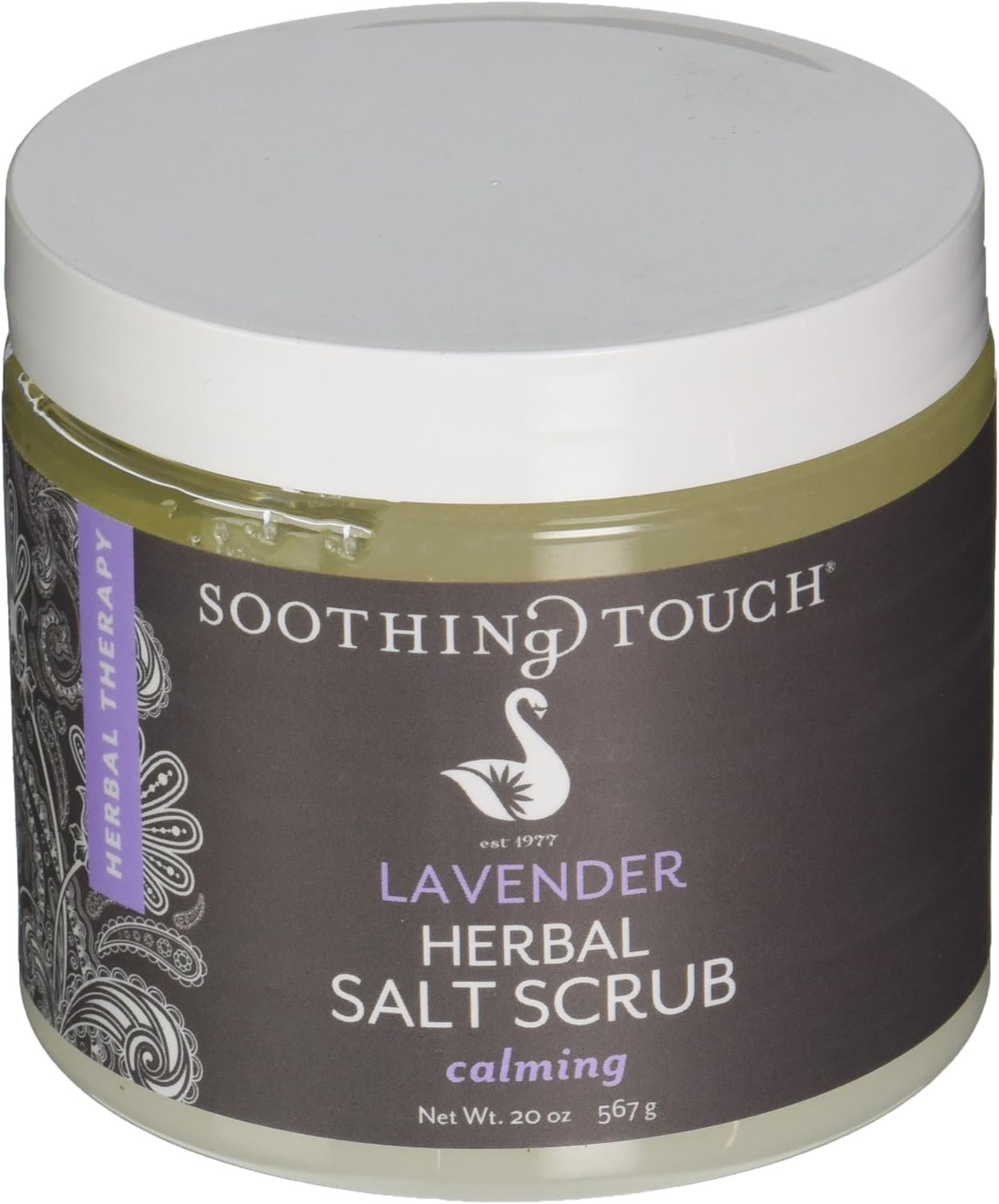 soothing touch lavender herbal salt scrub image