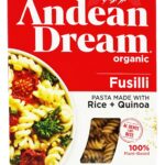 andean dream organic quinoa fusilli pasta pack
