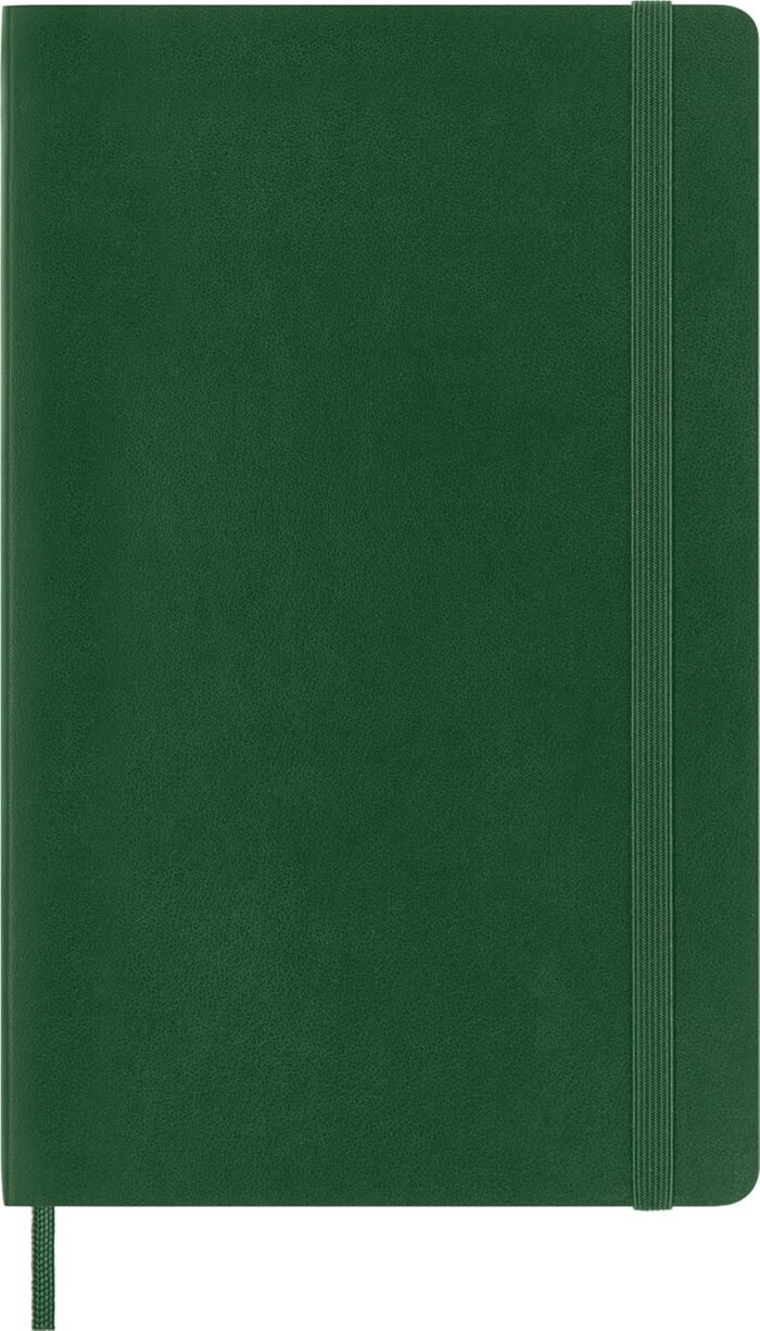 moleskine classic soft cover myrtle green l notebook