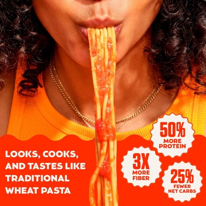 banza gemelli chickpea pasta pack
