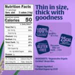 lundberg organic thin stackers salt free pack