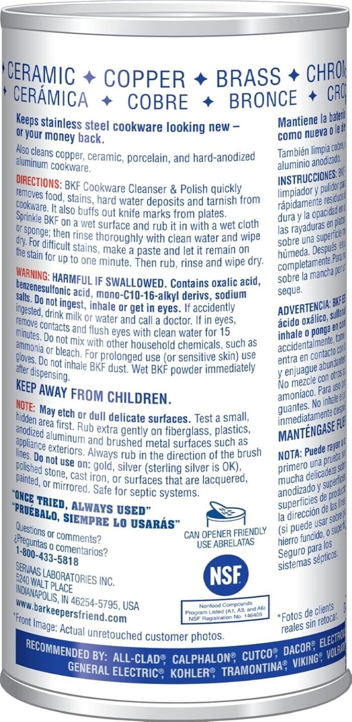 bar keepers friend cookware cleanser