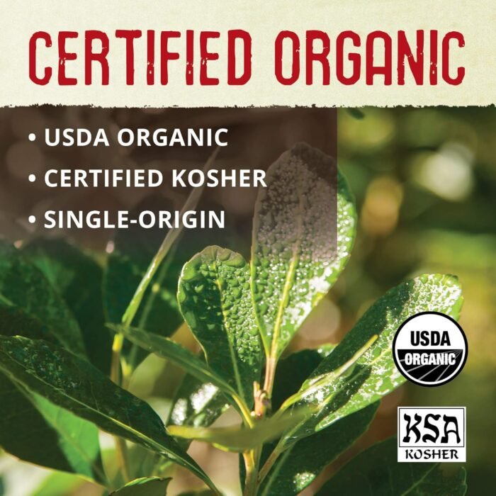 ecoteas organic yerba mate tea bags pack image