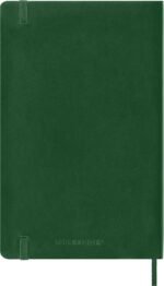 moleskine classic soft cover myrtle green l notebook