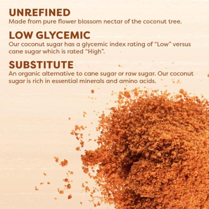 big tree frams organic brown coconut sugar pack