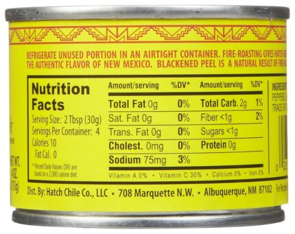 hatch diced hot green chilies