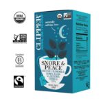 clipper tea snor & peace organic tea pack