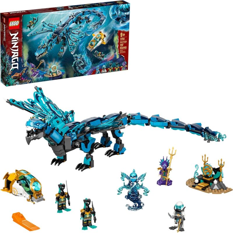 lego ninjago water dragon building set