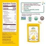 natierra organic freeze dried pineapple pack image