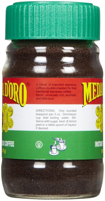 medaglia d oro d oro espresso instant