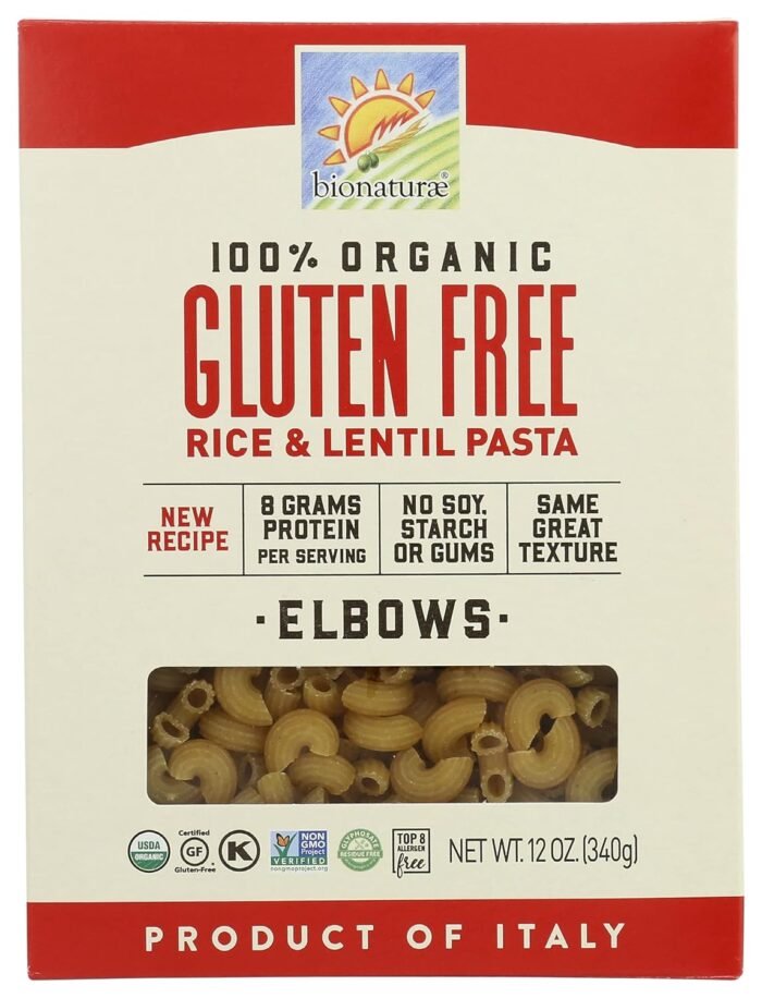 bionaturae organic gluten free elbows pack